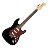 Guitarra Stratocaster Michael Standard Gm217n Preto Tortoise