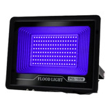 Refletor Luz Negra Uv Lâmpada Ultravioleta 100w Plantas