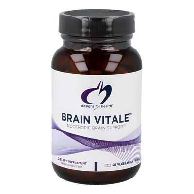 Desing For Health, Brain-vitale 60 Cáps. Memoria, Enfoque | Envío gratis