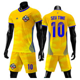 Jogo De Camisa Short, Fardamento Uniforme Futebol Kit 13pc