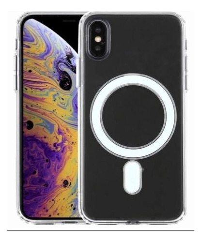 Capa Capinha Magnética Indução Para iPhone X  Xs  Xr  Xs Max