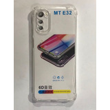 Funda Transparente Reforzada Para Motorola Moto E32