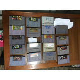 Lote 18 Jogos Super Nintendo E Super Famicom Funcionando