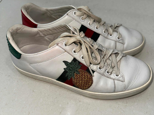 Tenis Gucci 100% Originales Para Dama Bordado