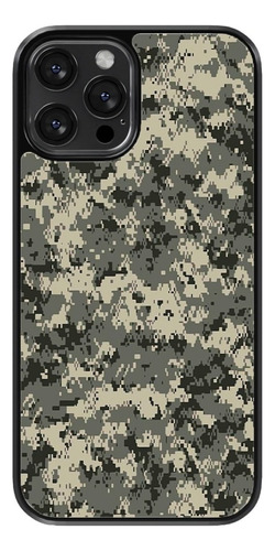 Funda Para Celular Camuflaje Militar Verde Colores Pixel 01