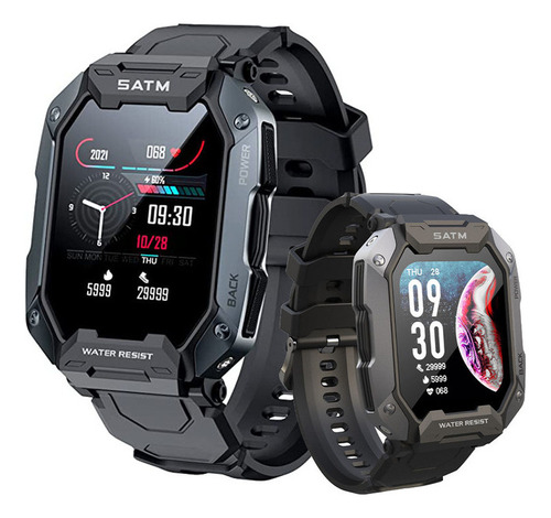 Smartwatch Militar C20 A Prueba De Golpes Resistente Al