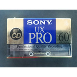 Fita Cassete Sony Ux-pro Virgem