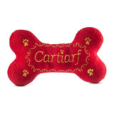 Peluche Para Perro En Forma De Hueso Rojo Cartiarf Grande