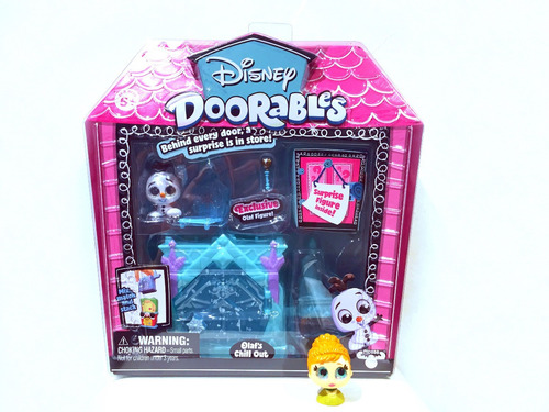 Disney Doorables Super Playset - Olaf Frozen Y Anna 