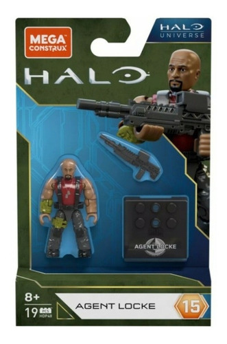 Mega Construx Halo Universe Agent Locke Serie 15