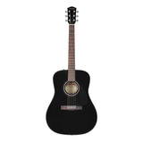 Guitarra Acústica Fender Classic Design Cd-60 Para Diestros Black Brillante