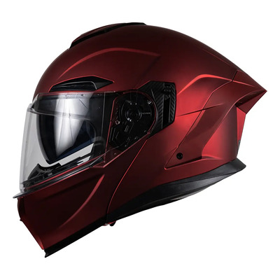 Casco Kov Orion Rojo Led Talla Xl + Mica Extra | Meses sin interés