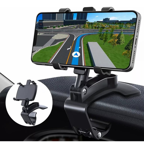 Rotación Libre 360°soporte De Celular Telefono Gps Para Auto