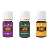 Kit Aceites Esenciales Lavanda, Limón Y Menta Young Living 