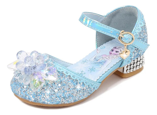 Zapatos De Princesa Para Niña, Zapatos Elsa, Zapato Fiesta 