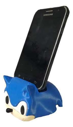 Soporte Porta Celular Universal Sonic Funko Pop Impreso 3d