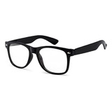 Armazon Hipster Retros Lentes Micas Claras Antireflejantes