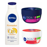  Nivea Firmador Q10 200ml + Creme Nivea Antissinais Noturno