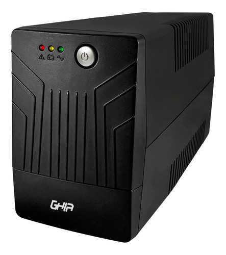 No Break Ghia Con 6 Contactos Ups Respalda Max 1000 Va / 480 Watts 60 Mins Con Regudalor Y Supresor De Picos