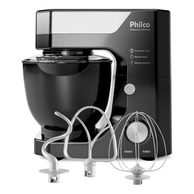 Batedeira Planetária Philco PBP90A 5l 12 velocidades 900w | Parcelamento sem juros