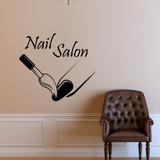 Decorativo Nail Salon Uñas Vinilandia