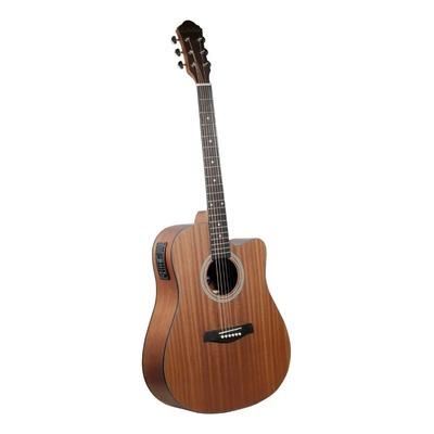 La Sevillana Tx-100ceq Ms Guitarra Electroacústica Texana Color Natural Orientación de la mano Diestro | Envío gratis