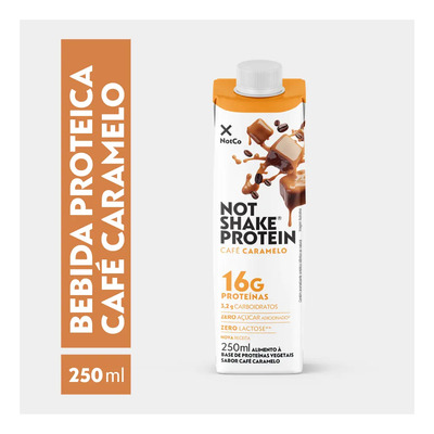 Bebida Proteica NotCo NotShake Protein 16g de Proteina Cafe Caramelo 250ml | MercadoLivre