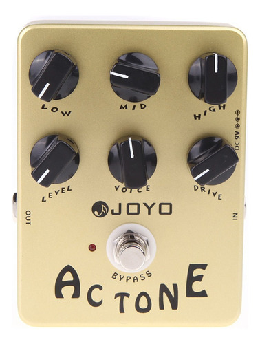 Joyo Jf-13 Ac Tone Vox Amp - Pedal Con Efecto De Guitarra