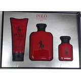 Perfume Polo Red X 125 Estuche Promo Original