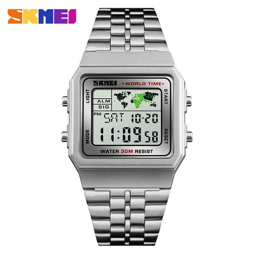 Reloj Skmei 1338 Cronometro Fecha Wr30m Impacto Online