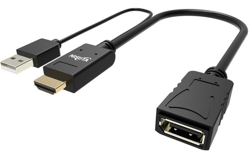 Conversor Adaptador Nisuta Nshddp Hdmi A Displayport 4k