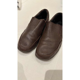 Zapato Storkman De Cuero Marrón N44 Usado