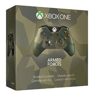 Mando Inalámbrico Xbox Fuerzas Armadas Una Edición Especial