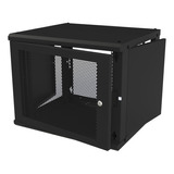 Gabinete Pared Fijo 9in, Puerta Perforada, 9ur Linkedpro