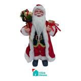 Boneco Papai Noel Decoração Natalina Enfeite 30 Cm 0