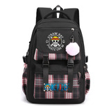 Mochila Escolar Anime One Piece Luffy Elements Ri