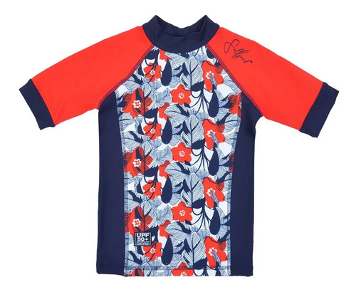 Playera Traje De Baño Fullsand Mod. Nawtc56 Niña