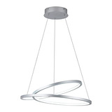 Lámpara Colgante Moderna Chic Circular Led, 47w, Regul...