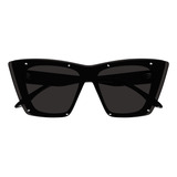 Lentes De Sol Alexander Mcqueen Am0361s-005 99 Negro Mujer