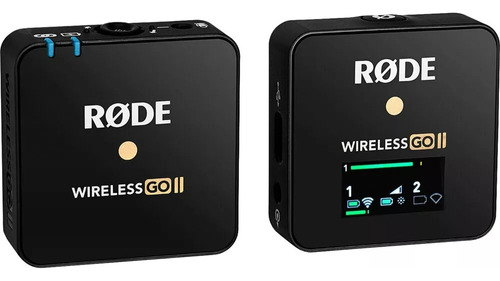 Microfone Rode Wireless Go Ii Single Microfone Lapela 