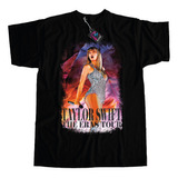 Remera Algodon Estampada Taylor  Dtf Premium