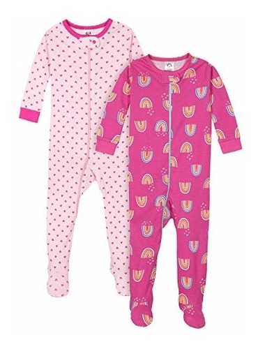 Ropa Para Bebé Paquete De 2 Pijamas Para Dormir Talla 9m