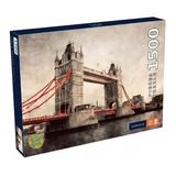 Rompecabeza Puzzle 1500 Pz Tower Bridge Londres Casa Bak