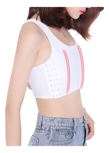 Camiseta Sin Mangas Para Mujer Tomboy Chest Binder Trans