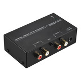 Audiófilos M / M Phono Preamp Preamplificador Con Nivel Cont