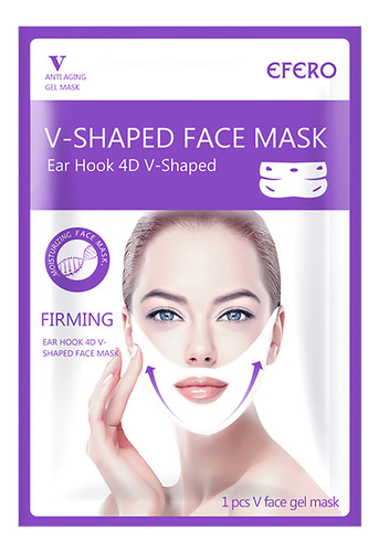 Mascarilla Facial V-face, Gel Para Estiramiento De Orejas Do