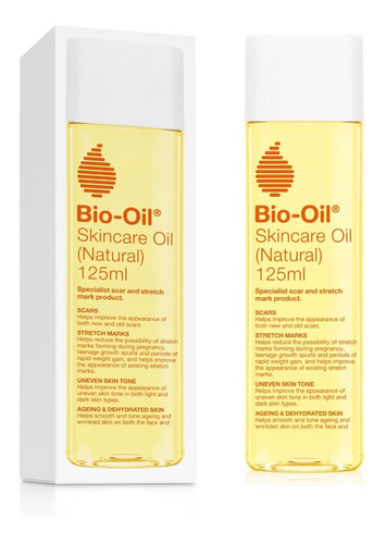 Bio Oil Skinecare Natural Cicatrices Estrias Manchas 125ml