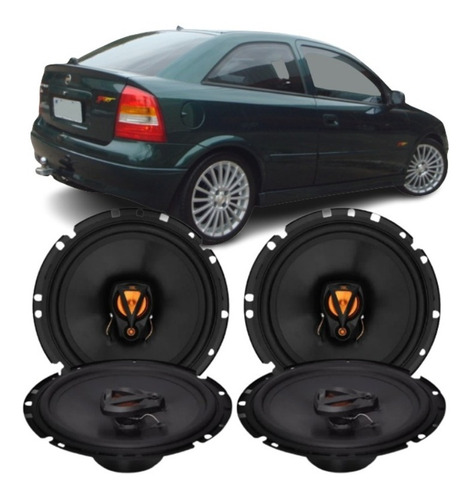 Kit 4 Alto Falantes Jbl 6 Polegadas 200w P/ Astra 1999 2002