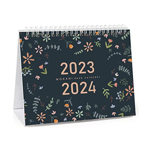 Calendario De Escritorio 2023-2024, Calendario Mensual ...