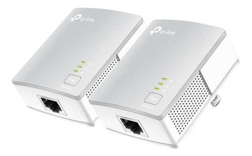 Adaptador Powerline Tp-link Tl-pa4010 Kit V3 Branco E Cinza 220v